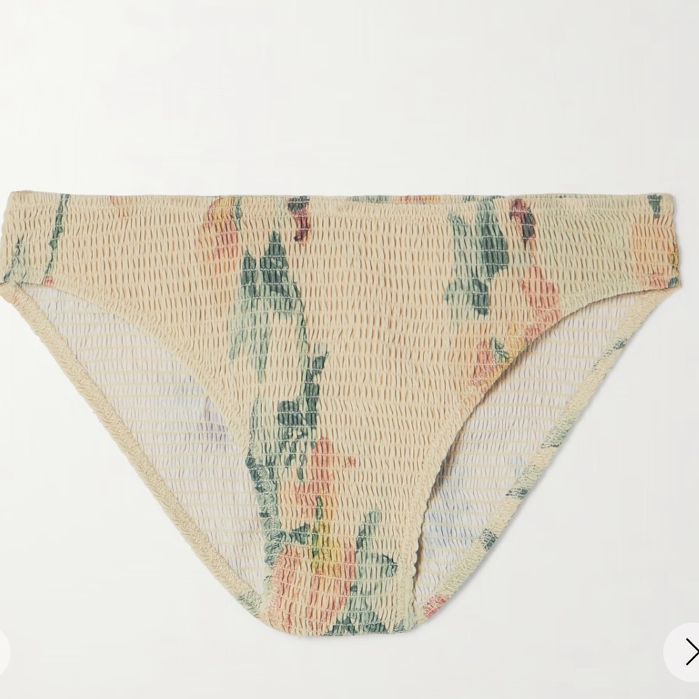 Toteme Tan and Green Botanical Bikini - Picture 3 of 8